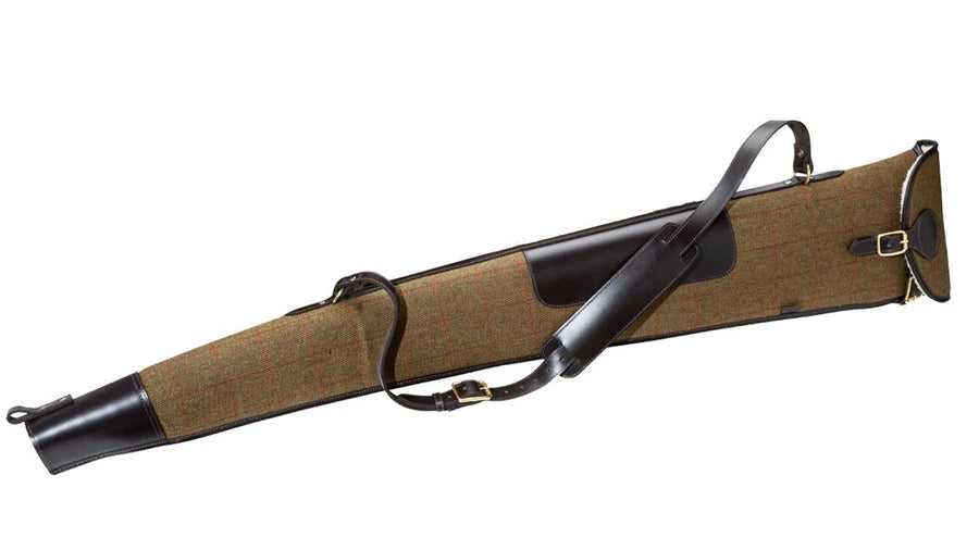 Parker-Hale Hambleton Tweed Shotgun Gun slip superb leather and tweed product