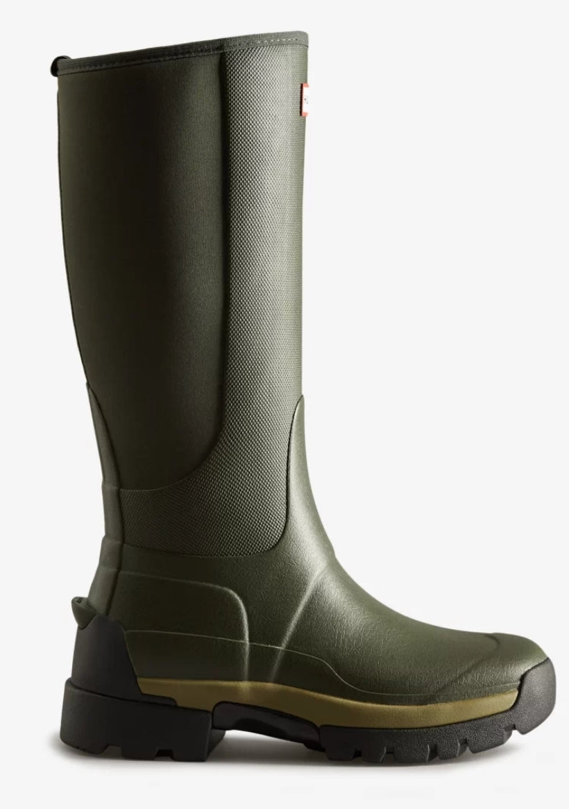 Hunter Balmoral Hybrid Neoprene wellies boots vibram