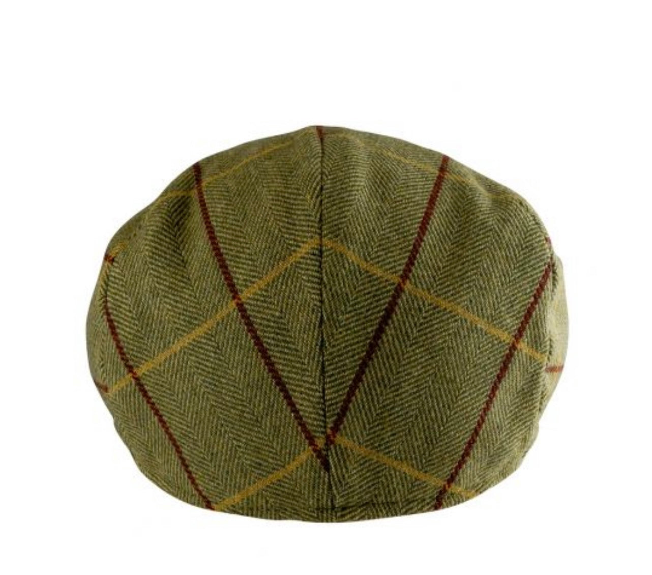 Jack Pyke Wool Blend Flat Cap- Tweed Green