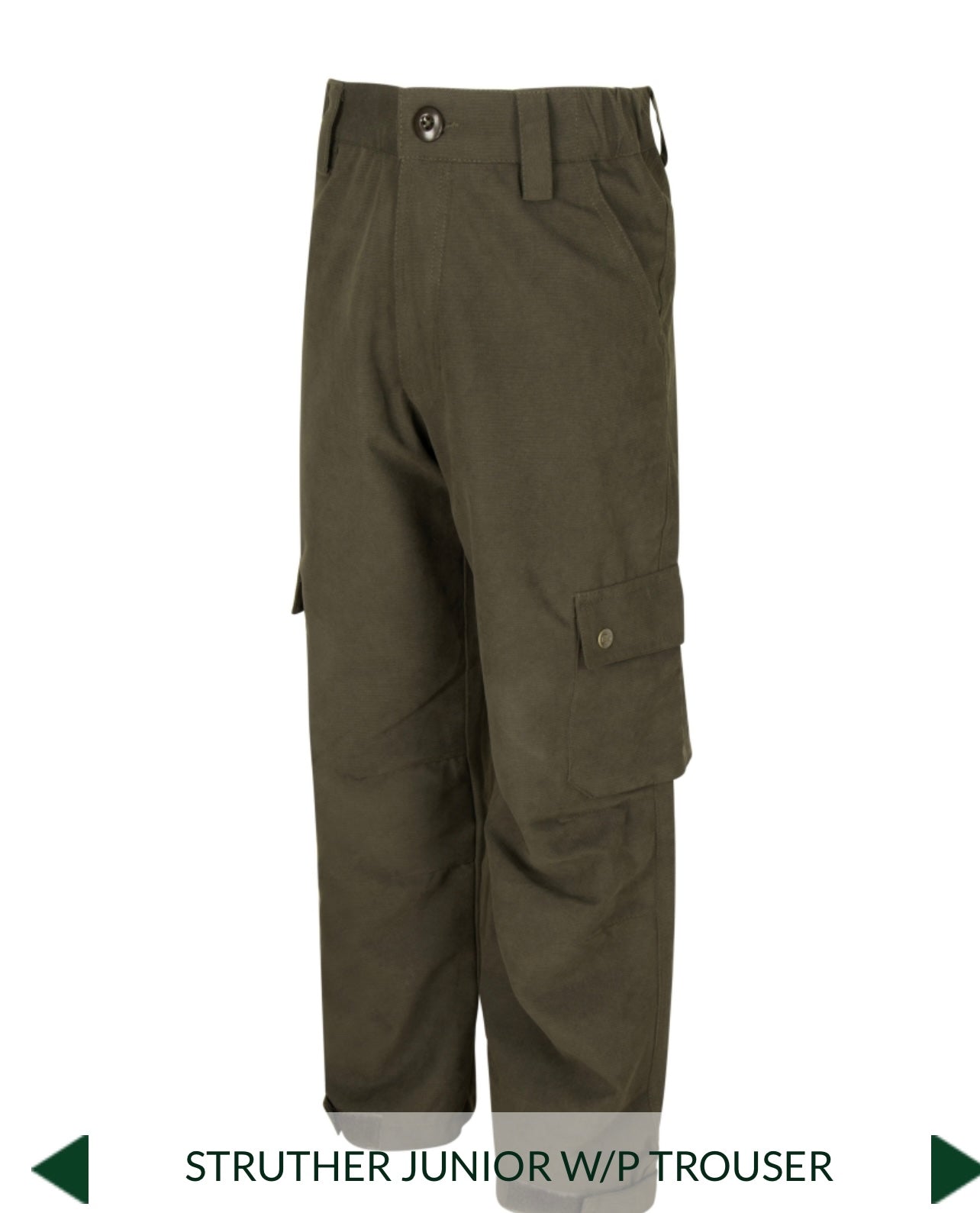 Kids Hoggs of Fife Struther Junior W/P Trousers