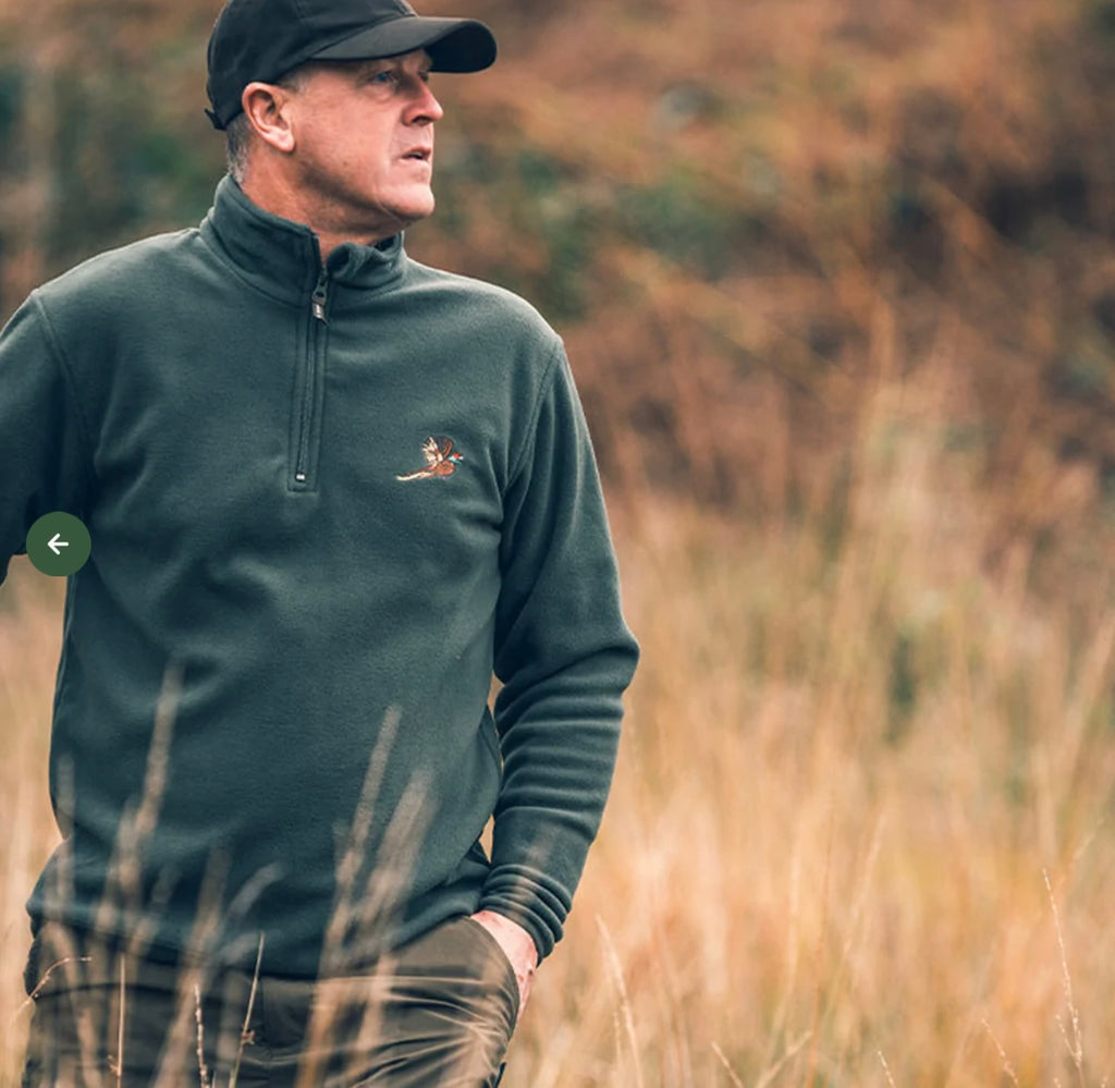 Jack Pyke Pheasant Motif Fleece Top